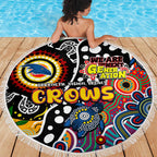Crows AFL Celebrating 50 Years of Naidoc Beach Blanket NAIDOC Week 2025 Aboriginal