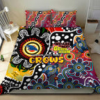 Crows AFL Celebrating 50 Years of Naidoc Bedding Set NAIDOC Week 2025 Aboriginal