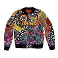 Personalised Crows AFL Celebrating 50 Years of Naidoc Bomber Jacket NAIDOC Week 2025 Aboriginal