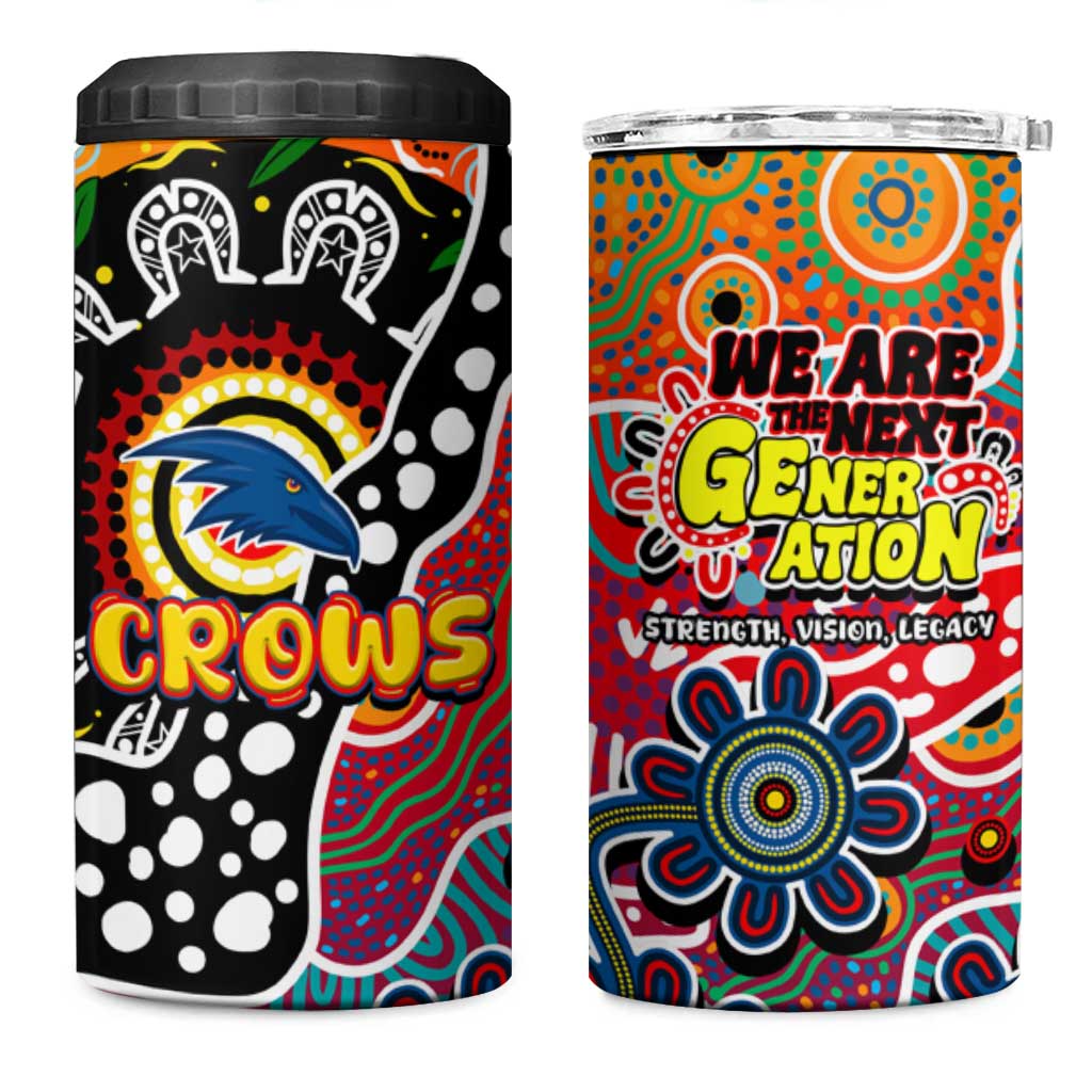 Crows AFL Celebrating 50 Years of Naidoc 4 in 1 Can Cooler Tumbler NAIDOC Week 2025 Aboriginal