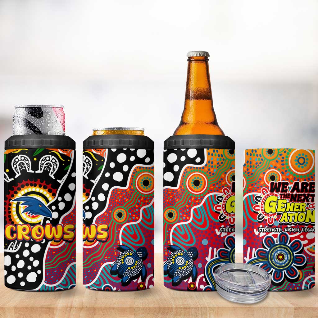 Crows AFL Celebrating 50 Years of Naidoc 4 in 1 Can Cooler Tumbler NAIDOC Week 2025 Aboriginal