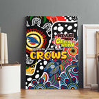 Crows AFL Celebrating 50 Years of Naidoc Canvas Wall Art NAIDOC Week 2025 Aboriginal