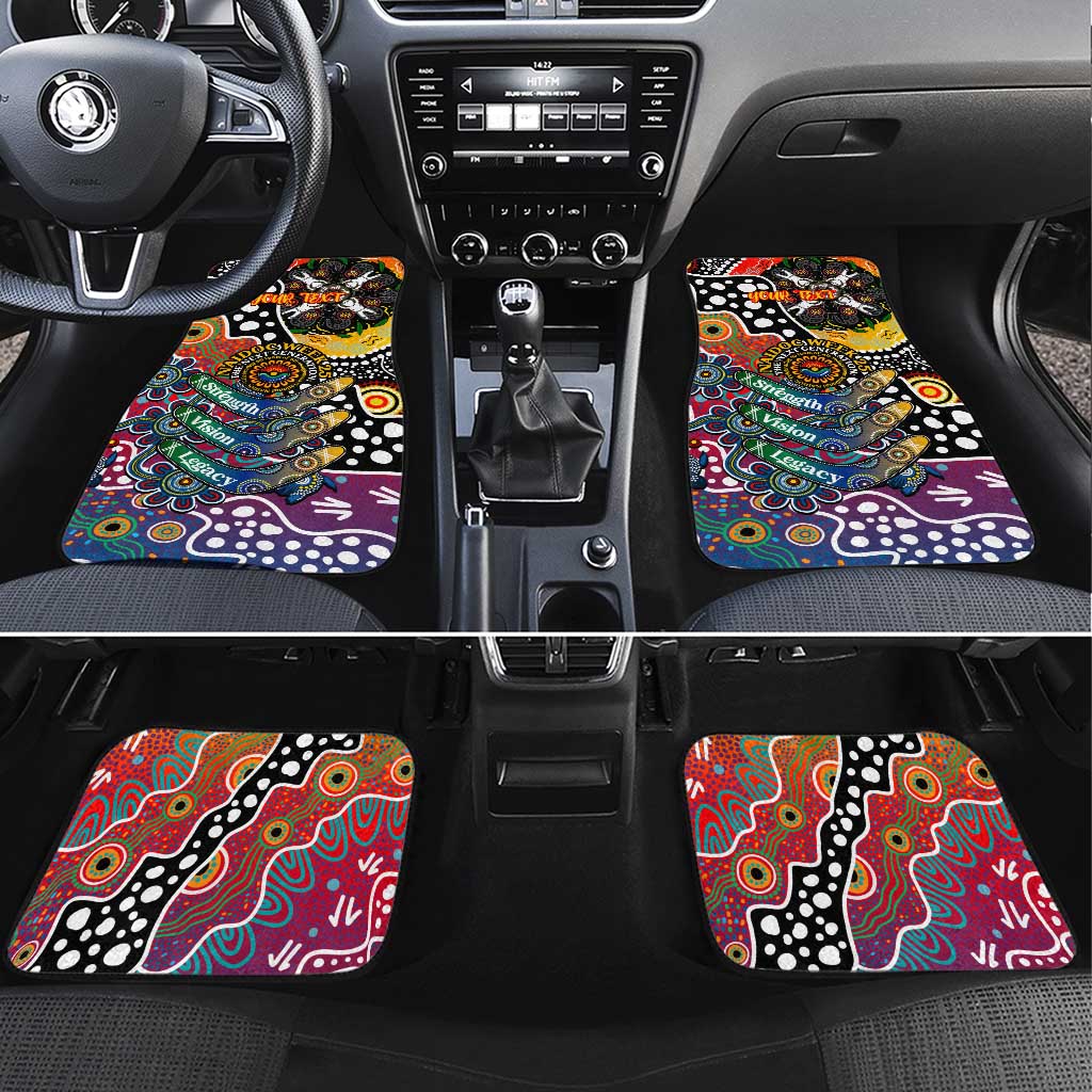 Crows AFL Celebrating 50 Years of Naidoc Car Mats NAIDOC Week 2025 Aboriginal