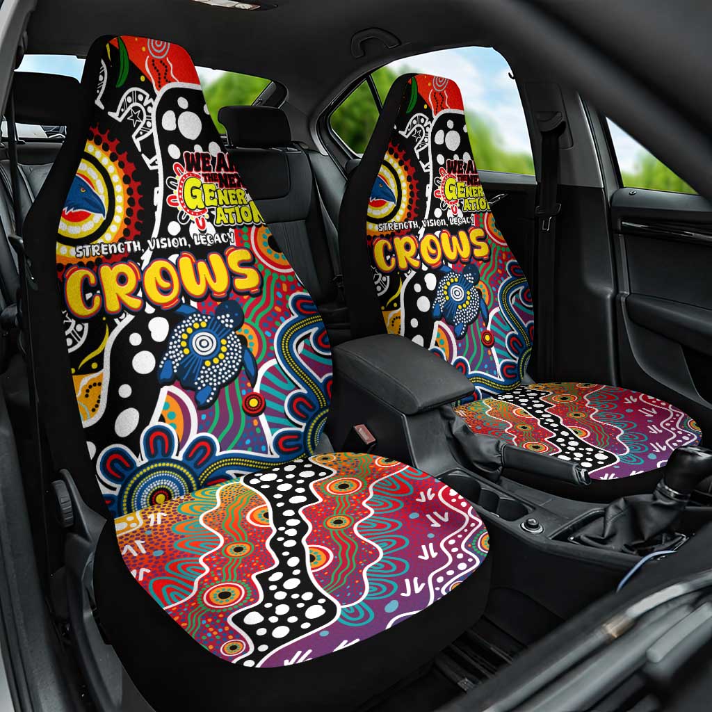 Crows AFL Celebrating 50 Years of Naidoc Car Seat Cover NAIDOC Week 2025 Aboriginal