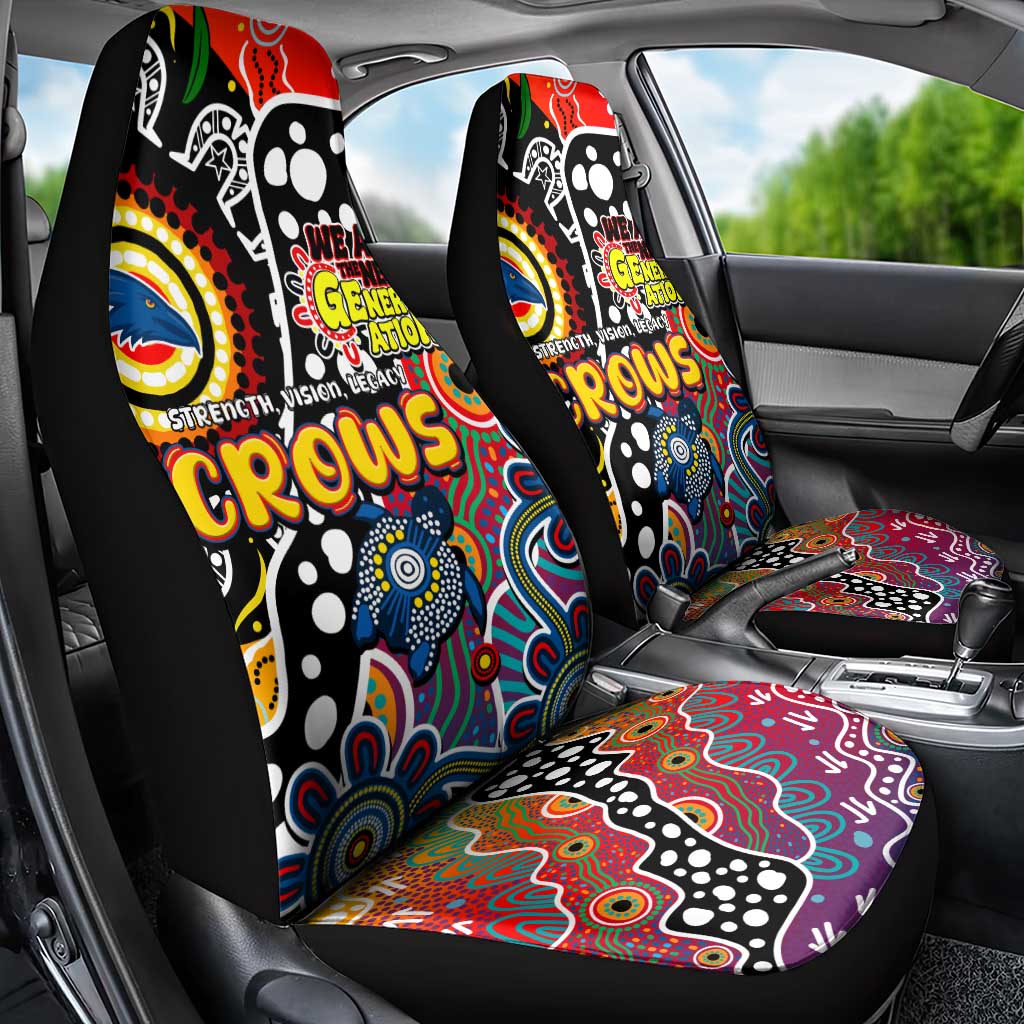 Crows AFL Celebrating 50 Years of Naidoc Car Seat Cover NAIDOC Week 2025 Aboriginal