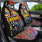 Crows AFL Celebrating 50 Years of Naidoc Car Seat Cover NAIDOC Week 2025 Aboriginal