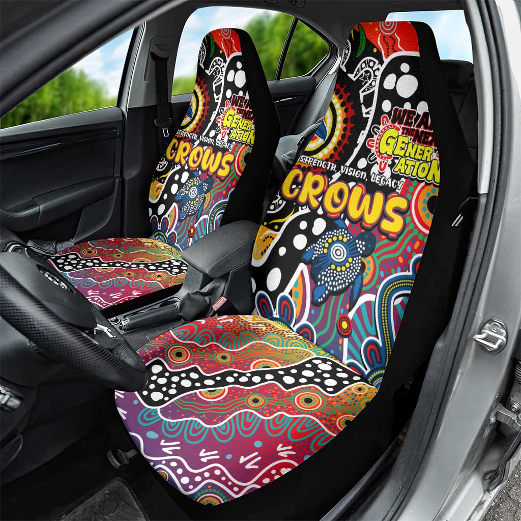Crows AFL Celebrating 50 Years of Naidoc Car Seat Cover NAIDOC Week 2025 Aboriginal