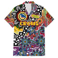 Personalised Crows AFL Celebrating 50 Years of Naidoc Family Matching Tank Maxi Dress and Hawaiian Shirt NAIDOC Week 2025 Aboriginal