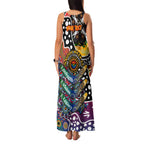 Personalised Crows AFL Celebrating 50 Years of Naidoc Family Matching Tank Maxi Dress and Hawaiian Shirt NAIDOC Week 2025 Aboriginal