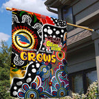 Crows AFL Celebrating 50 Years of Naidoc Garden Flag NAIDOC Week 2025 Aboriginal