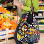Crows AFL Celebrating 50 Years of Naidoc Grocery Bag NAIDOC Week 2025 Aboriginal