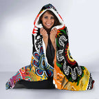 Crows AFL Celebrating 50 Years of Naidoc Hooded Blanket NAIDOC Week 2025 Aboriginal