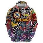 Personalised Crows AFL Celebrating 50 Years of Naidoc Hoodie NAIDOC Week 2025 Aboriginal