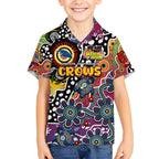 Personalised Crows AFL Celebrating 50 Years of Naidoc Kid Hawaiian Shirt NAIDOC Week 2025 Aboriginal