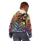 Personalised Crows AFL Celebrating 50 Years of Naidoc Kid Hoodie NAIDOC Week 2025 Aboriginal
