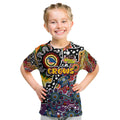 Personalised Crows AFL Celebrating 50 Years of Naidoc Kid T Shirt NAIDOC Week 2025 Aboriginal