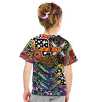 Personalised Crows AFL Celebrating 50 Years of Naidoc Kid T Shirt NAIDOC Week 2025 Aboriginal