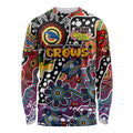 Personalised Crows AFL Celebrating 50 Years of Naidoc Long Sleeve Shirt NAIDOC Week 2025 Aboriginal