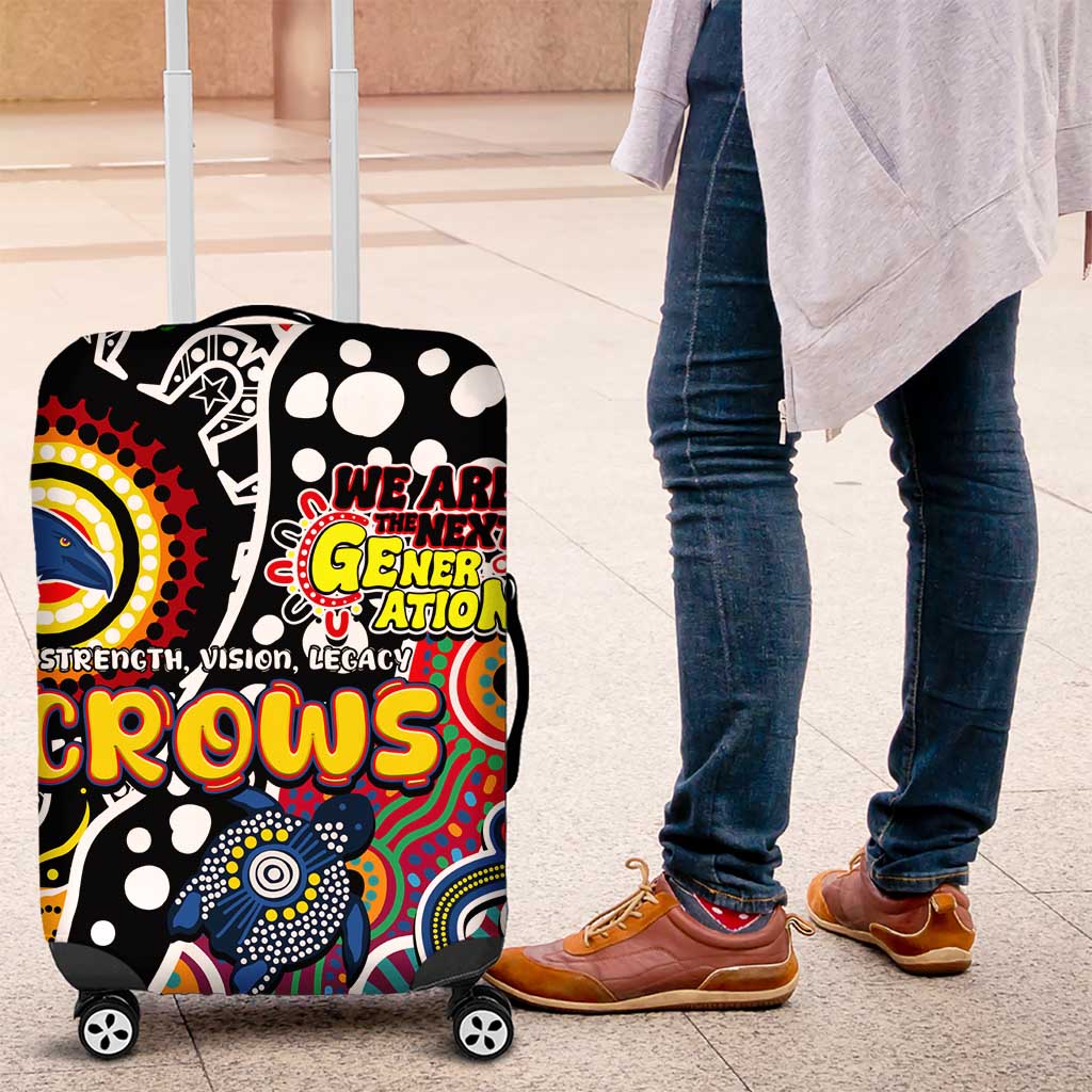 Crows AFL Celebrating 50 Years of Naidoc Luggage Cover NAIDOC Week 2025 Aboriginal