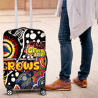 Crows AFL Celebrating 50 Years of Naidoc Luggage Cover NAIDOC Week 2025 Aboriginal