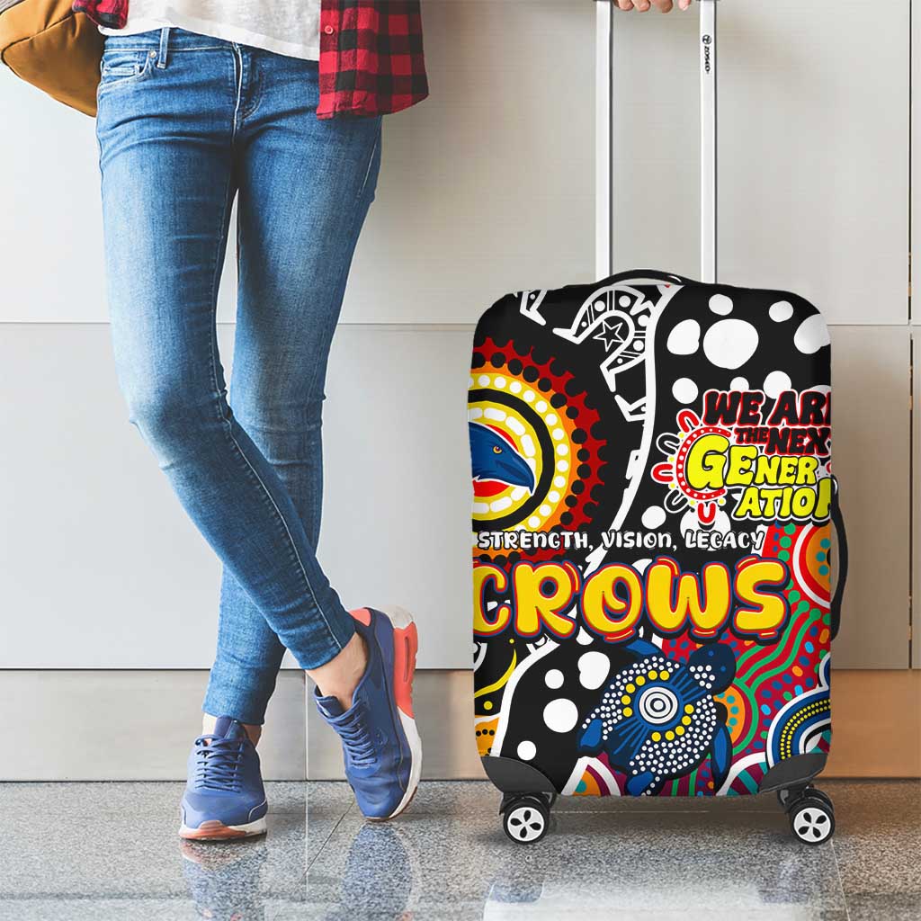 Crows AFL Celebrating 50 Years of Naidoc Luggage Cover NAIDOC Week 2025 Aboriginal