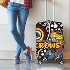 Crows AFL Celebrating 50 Years of Naidoc Luggage Cover NAIDOC Week 2025 Aboriginal