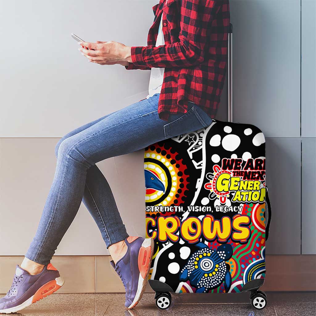 Crows AFL Celebrating 50 Years of Naidoc Luggage Cover NAIDOC Week 2025 Aboriginal