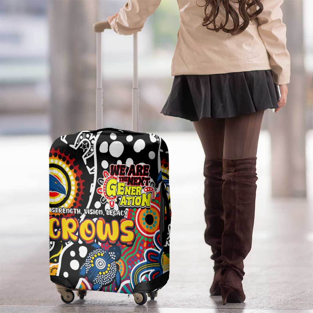 Crows AFL Celebrating 50 Years of Naidoc Luggage Cover NAIDOC Week 2025 Aboriginal