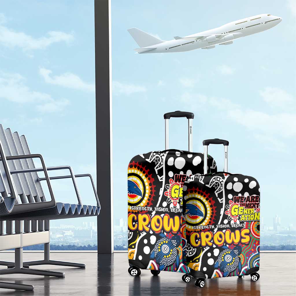 Crows AFL Celebrating 50 Years of Naidoc Luggage Cover NAIDOC Week 2025 Aboriginal