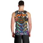 Personalised Crows AFL Celebrating 50 Years of Naidoc Men Tank Top NAIDOC Week 2025 Aboriginal