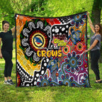 Crows AFL Celebrating 50 Years of Naidoc Quilt NAIDOC Week 2025 Aboriginal