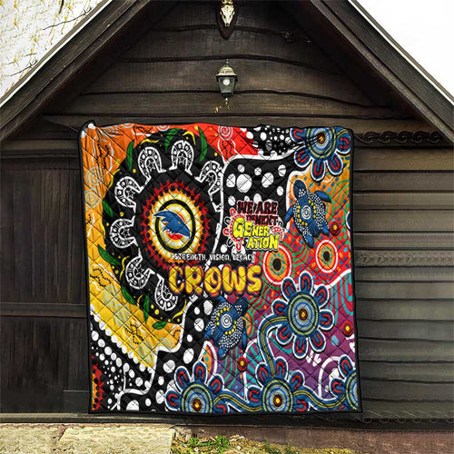 Crows AFL Celebrating 50 Years of Naidoc Quilt NAIDOC Week 2025 Aboriginal