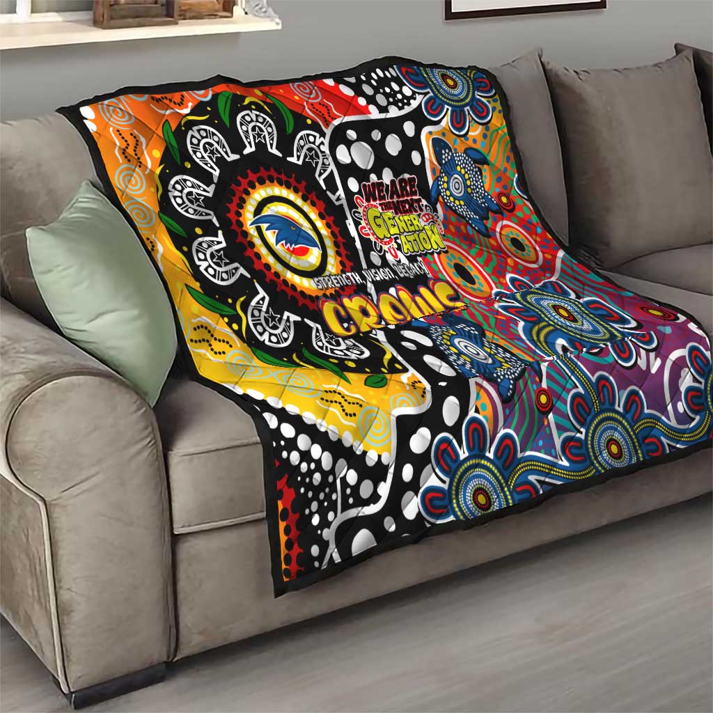 Crows AFL Celebrating 50 Years of Naidoc Quilt NAIDOC Week 2025 Aboriginal