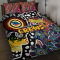Crows AFL Celebrating 50 Years of Naidoc Quilt Bed Set NAIDOC Week 2025 Aboriginal