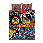 Crows AFL Celebrating 50 Years of Naidoc Quilt Bed Set NAIDOC Week 2025 Aboriginal