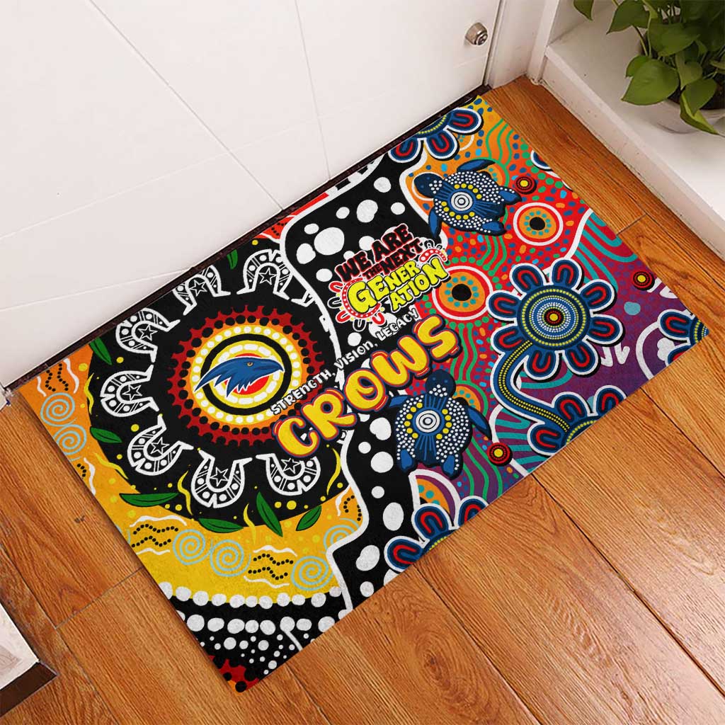 Crows AFL Celebrating 50 Years of Naidoc Rubber Doormat NAIDOC Week 2025 Aboriginal