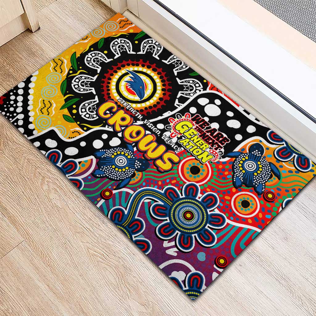 Crows AFL Celebrating 50 Years of Naidoc Rubber Doormat NAIDOC Week 2025 Aboriginal