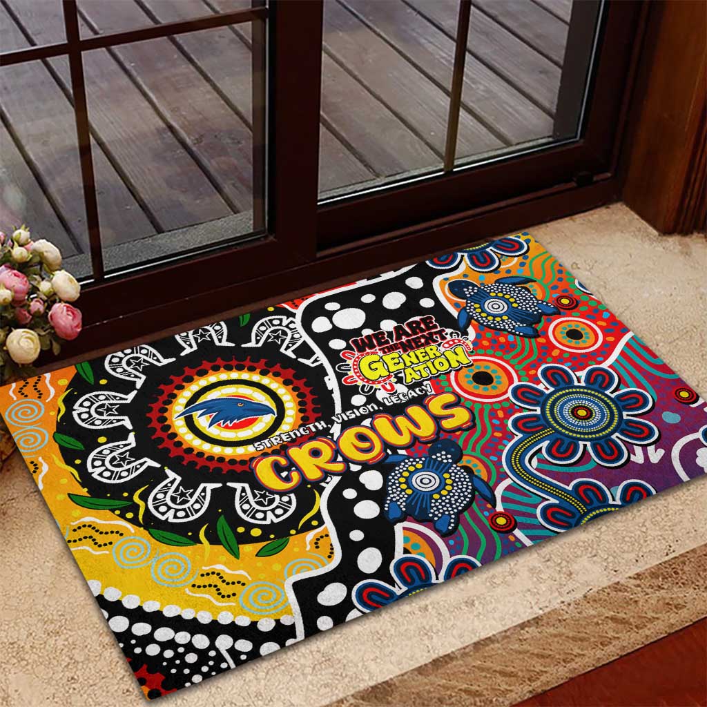 Crows AFL Celebrating 50 Years of Naidoc Rubber Doormat NAIDOC Week 2025 Aboriginal