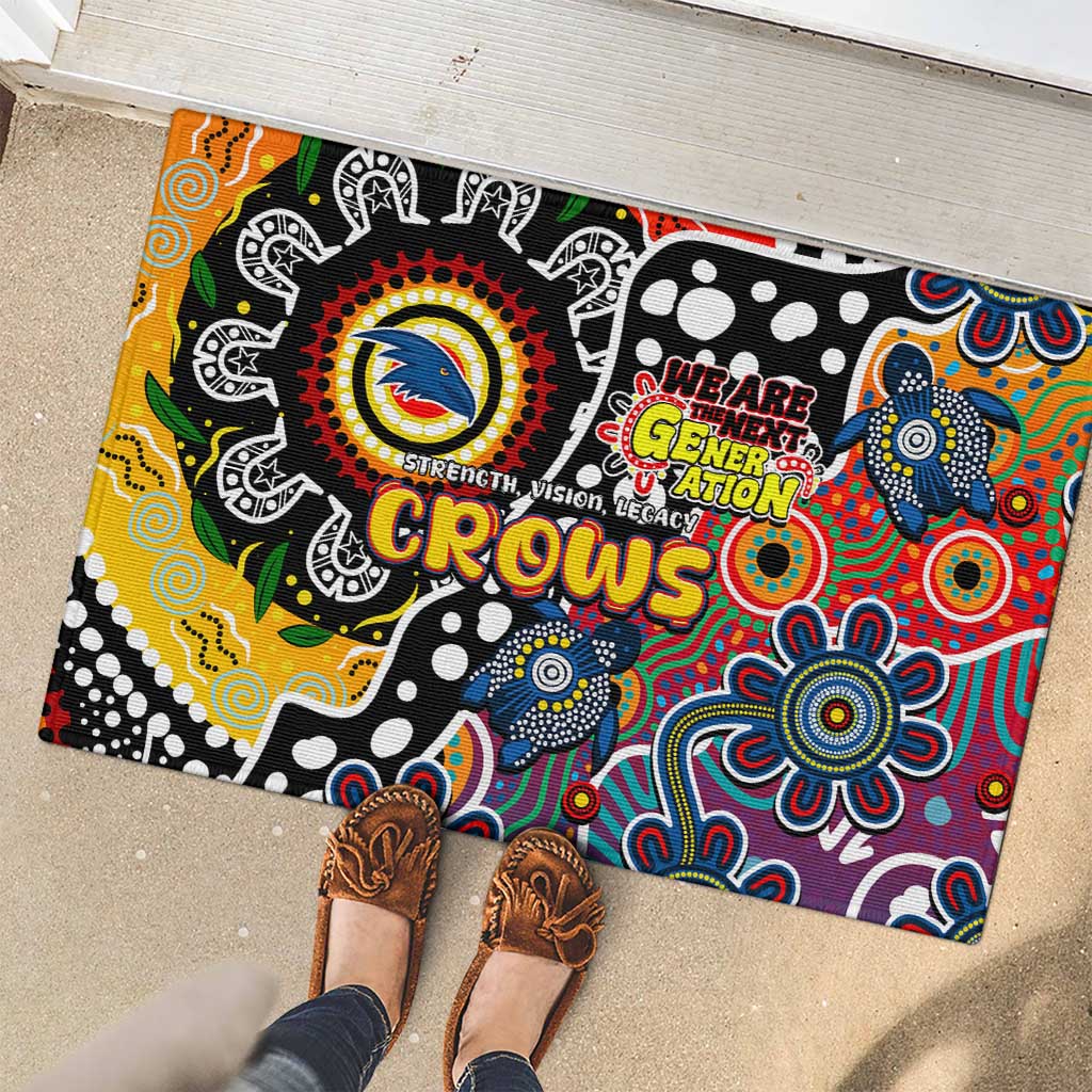 Crows AFL Celebrating 50 Years of Naidoc Rubber Doormat NAIDOC Week 2025 Aboriginal