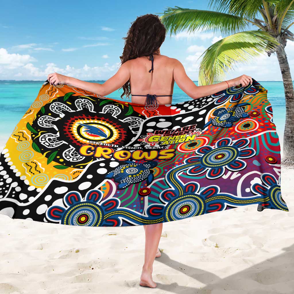 Crows AFL Celebrating 50 Years of Naidoc Sarong NAIDOC Week 2025 Aboriginal