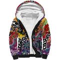 Personalised Crows AFL Celebrating 50 Years of Naidoc Sherpa Hoodie NAIDOC Week 2025 Aboriginal