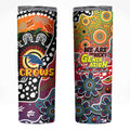 Crows AFL Celebrating 50 Years of Naidoc Skinny Tumbler NAIDOC Week 2025 Aboriginal