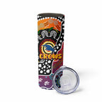 Crows AFL Celebrating 50 Years of Naidoc Skinny Tumbler NAIDOC Week 2025 Aboriginal