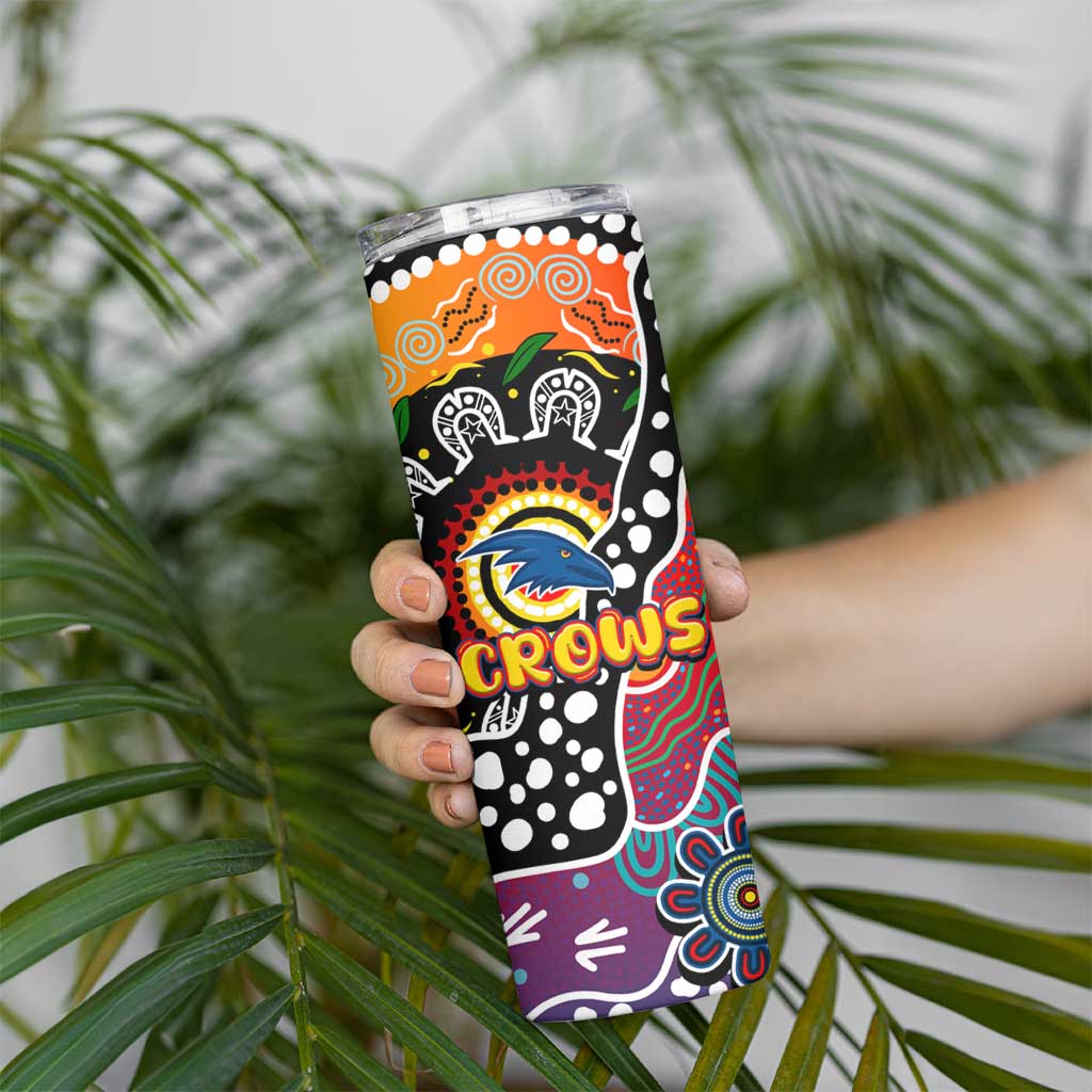 Crows AFL Celebrating 50 Years of Naidoc Skinny Tumbler NAIDOC Week 2025 Aboriginal