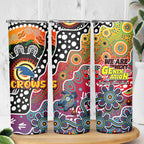 Crows AFL Celebrating 50 Years of Naidoc Skinny Tumbler NAIDOC Week 2025 Aboriginal