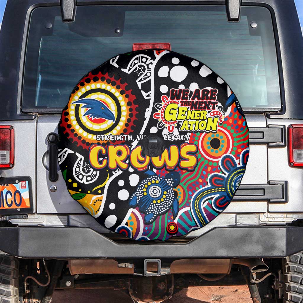 Crows AFL Celebrating 50 Years of Naidoc Spare Tire Cover NAIDOC Week 2025 Aboriginal