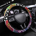 Crows AFL Celebrating 50 Years of Naidoc Steering Wheel Cover NAIDOC Week 2025 Aboriginal