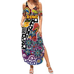 Personalised Crows AFL Celebrating 50 Years of Naidoc Summer Maxi Dress NAIDOC Week 2025 Aboriginal