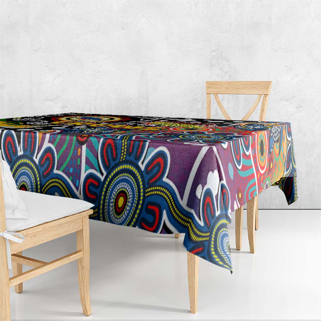 Crows AFL Celebrating 50 Years of Naidoc Tablecloth NAIDOC Week 2025 Aboriginal