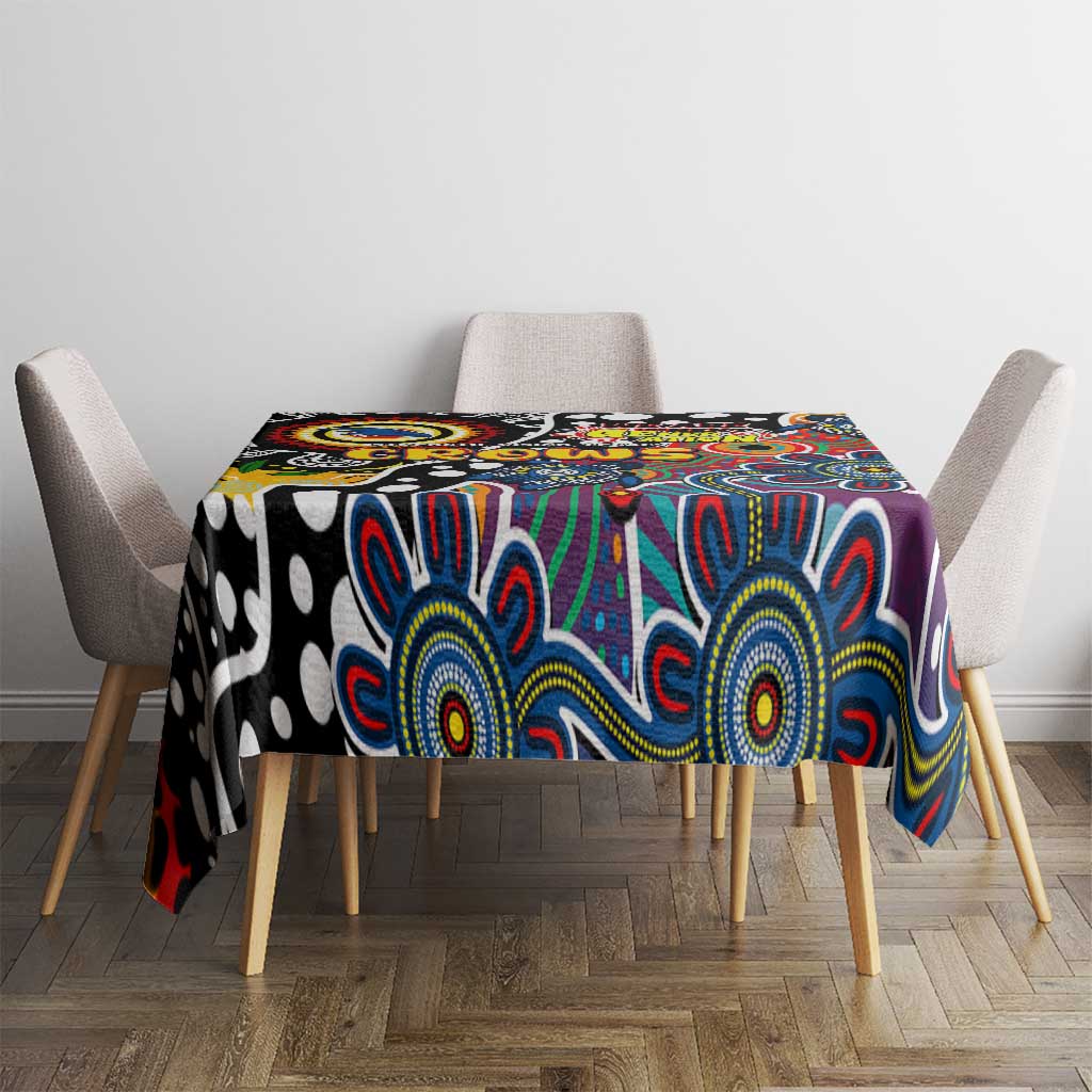 Crows AFL Celebrating 50 Years of Naidoc Tablecloth NAIDOC Week 2025 Aboriginal